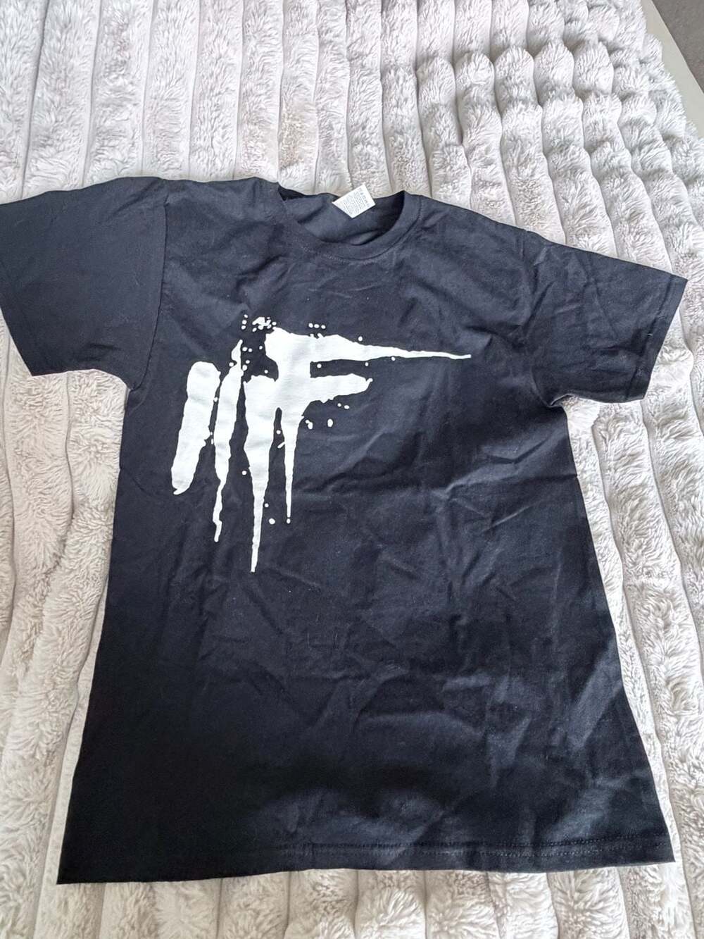 Infected Rain Forged In Blood Album Tracklist Band T-Shirt Black